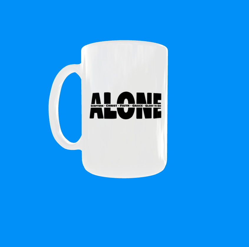 MUG: ALONE (Five Solas)