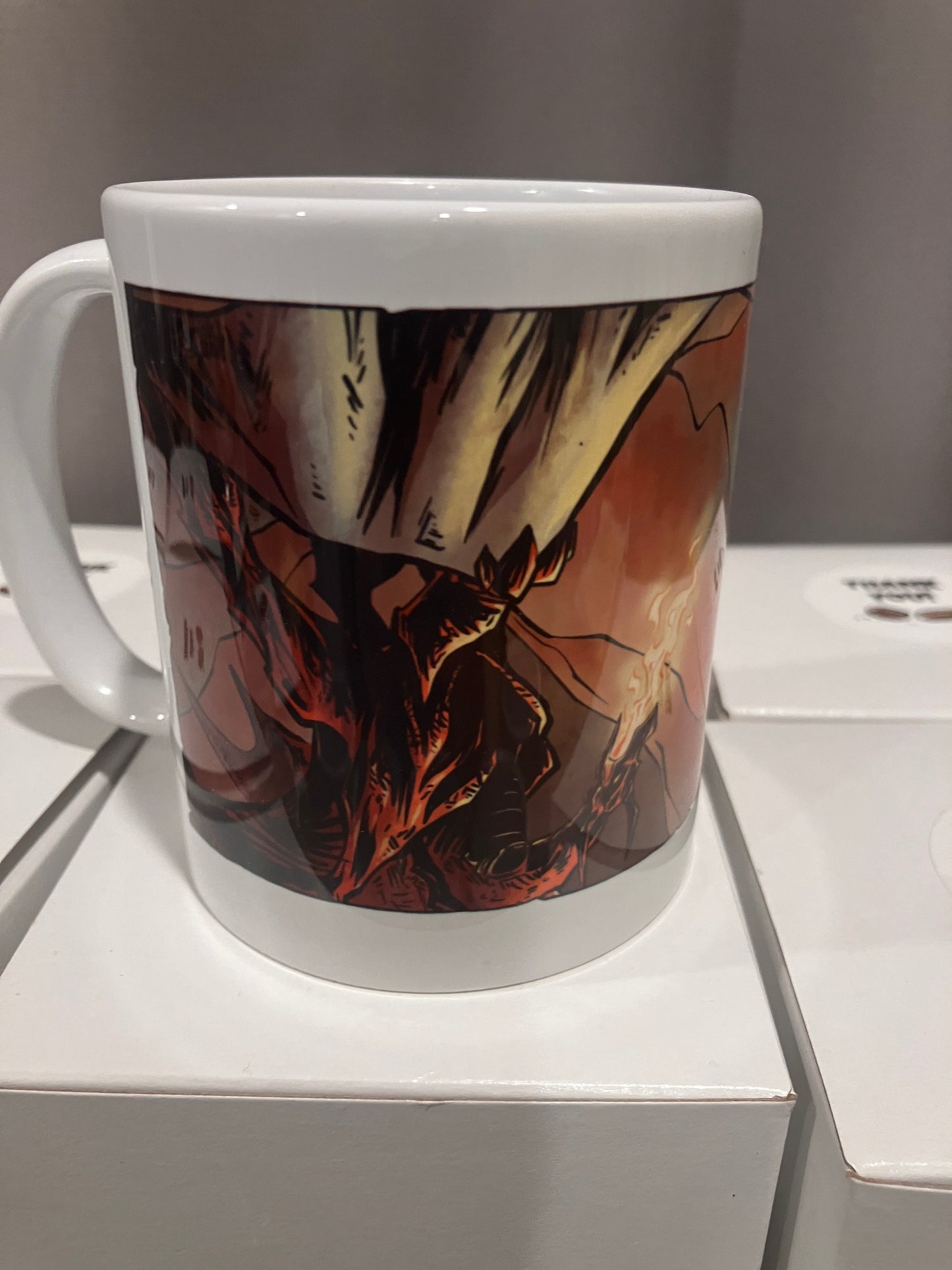 DISCOUNTED Mug: Slay Dragons (Upside Down)