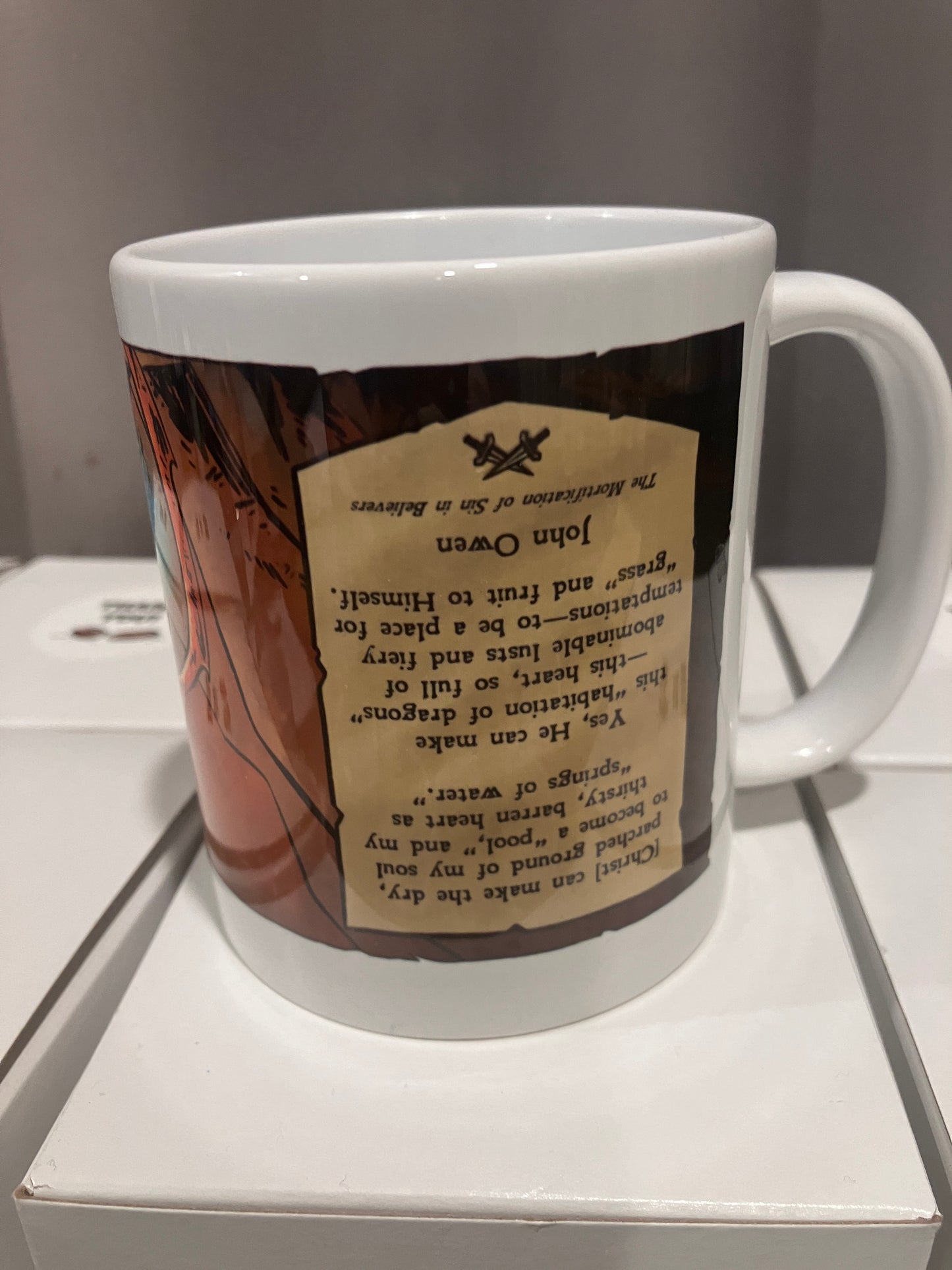 DISCOUNTED Mug: Slay Dragons (Upside Down)